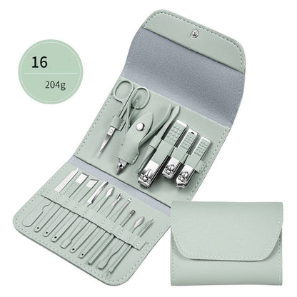 Pro Nail Care Kit – Clippers, Pliers, Knife & Ear Spoon