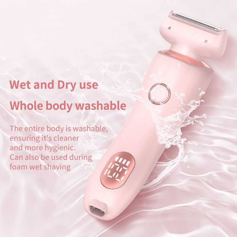 2-in-1 Rechargeable Epilator & Trimmer for Face, Body & Bikini