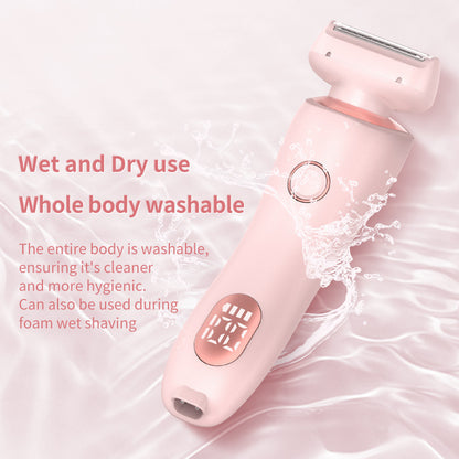 2-in-1 Rechargeable Epilator & Trimmer for Face, Body & Bikini