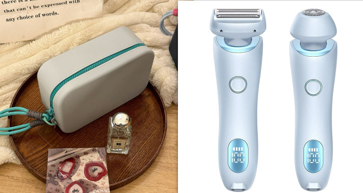 2-in-1 Rechargeable Epilator & Trimmer for Face, Body & Bikini