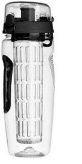 32oz Fruit Infuser Water Bottle BPA Free Plastic Sports Juice Shaker - World Bazaar Life
