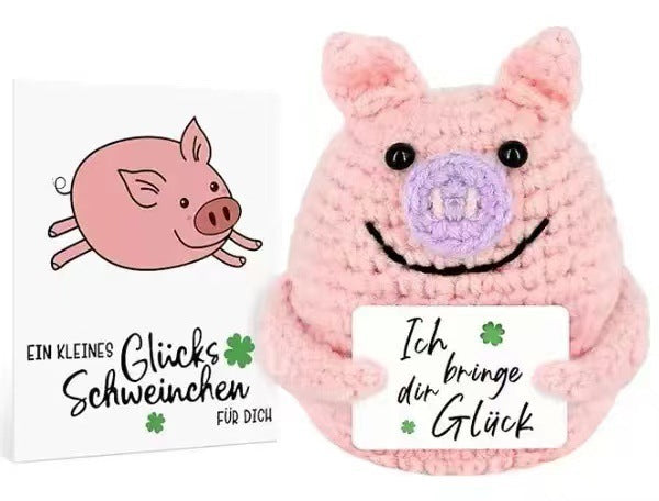 Cute Cucumber Pickle Doll - Top-Rated Knitted Emotional Toy