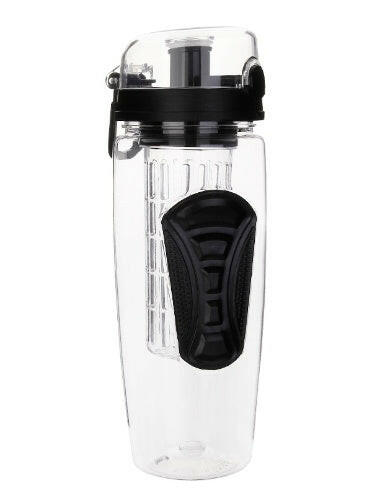 32oz Fruit Infuser Water Bottle BPA Free Plastic Sports Juice Shaker - World Bazaar Life