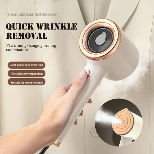 Portable Clothes Steamer – Travel & Home Use, US Plug