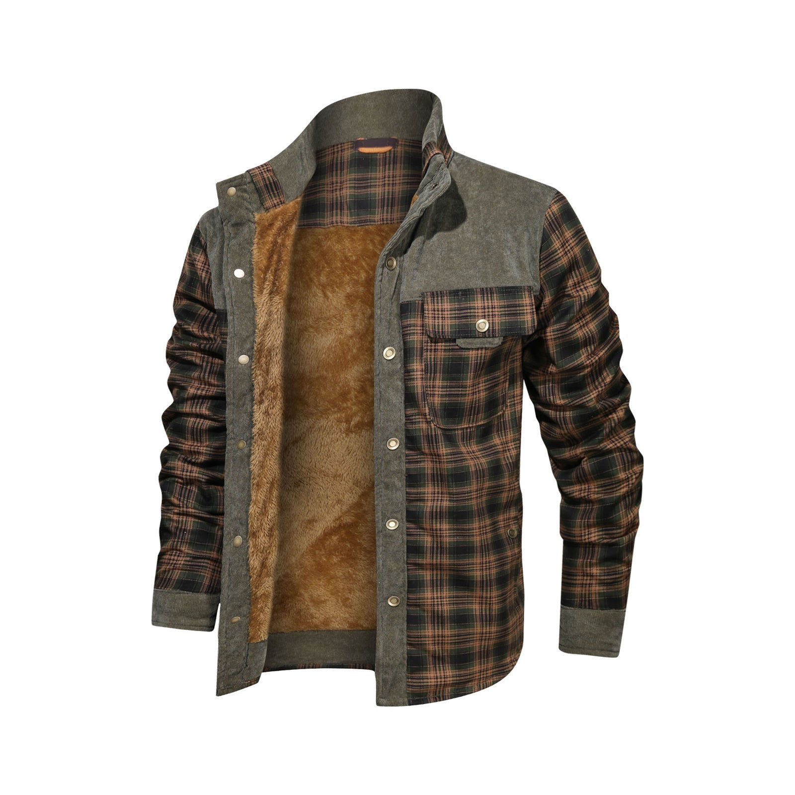 Men's Wool Thick Coat Jacket - World Bazaar Life