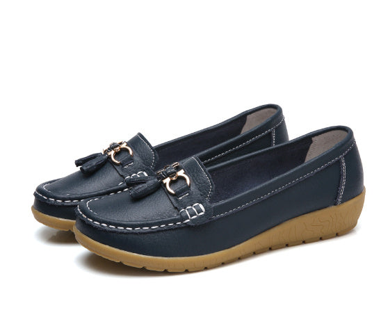 Oversized Flat Bottomed Casual Shoes-World Bazaar Life