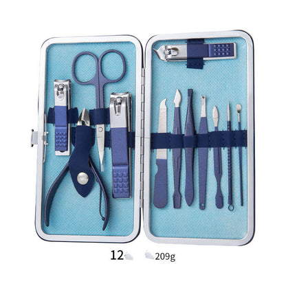 Pro Nail Care Kit – Clippers, Pliers, Knife & Ear Spoon