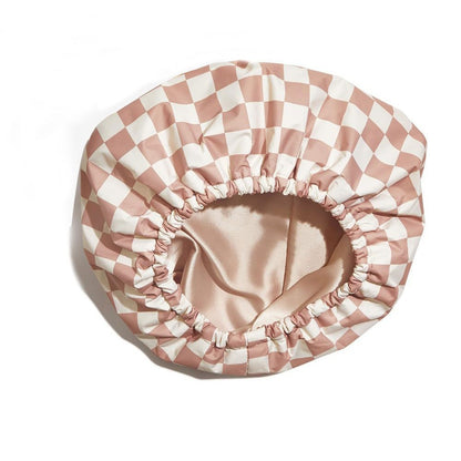 Women's Fashion Nursing Double-layer Shower Cap