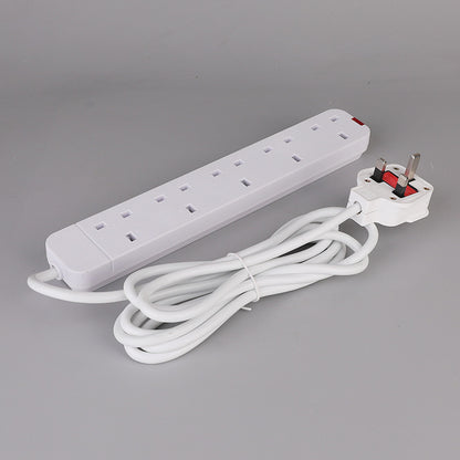 Power Strip With Extension Cable 13A British Standard