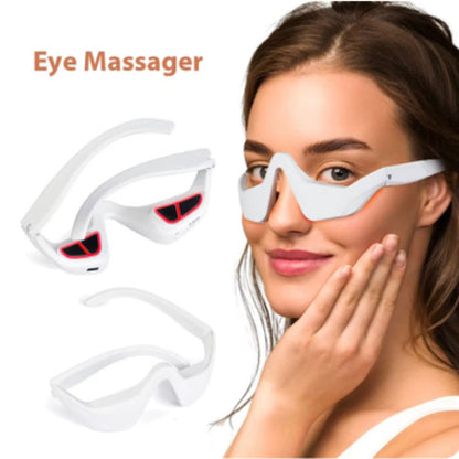 Eye Massager Glasses – Relieve Fatigue & Under-Eye Tension