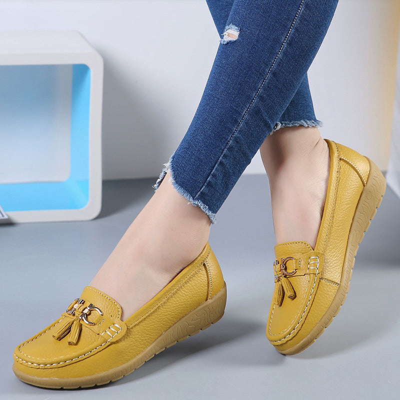Oversized Flat Bottomed Casual Shoes-World Bazaar Life