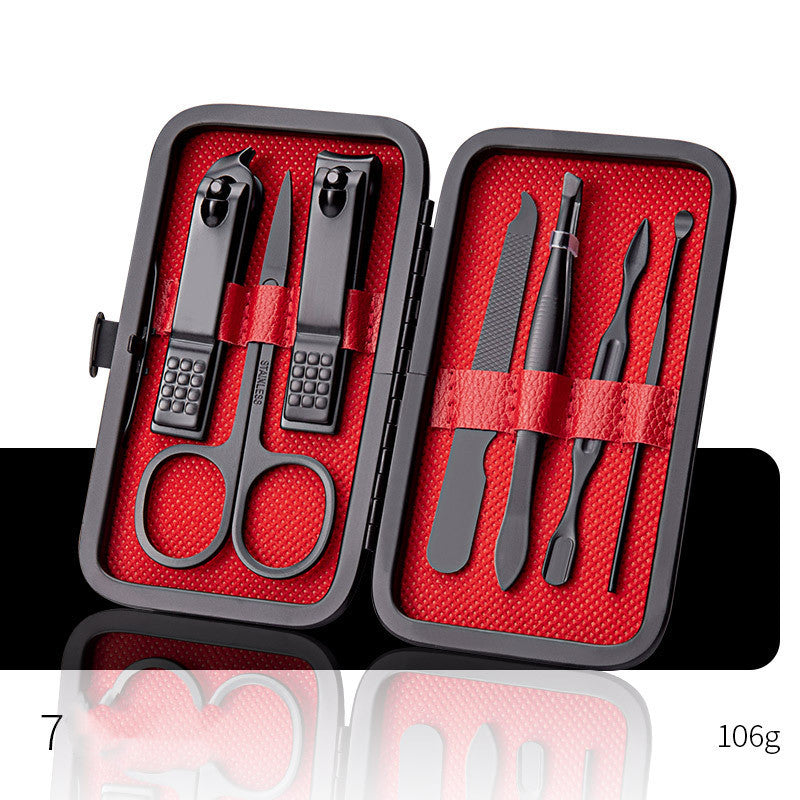 Pro Nail Care Kit – Clippers, Pliers, Knife & Ear Spoon